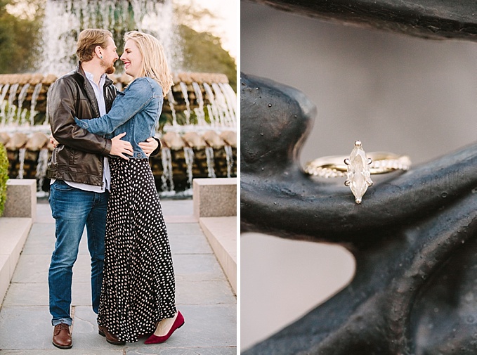 Charleston Engagement Session, College of Charleston Engagement by Wild Cotton Photography