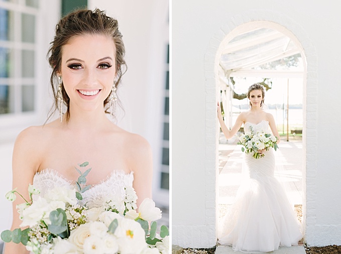 Charleston Bridal Session by Wild Cotton Photography at Lowndes Grove