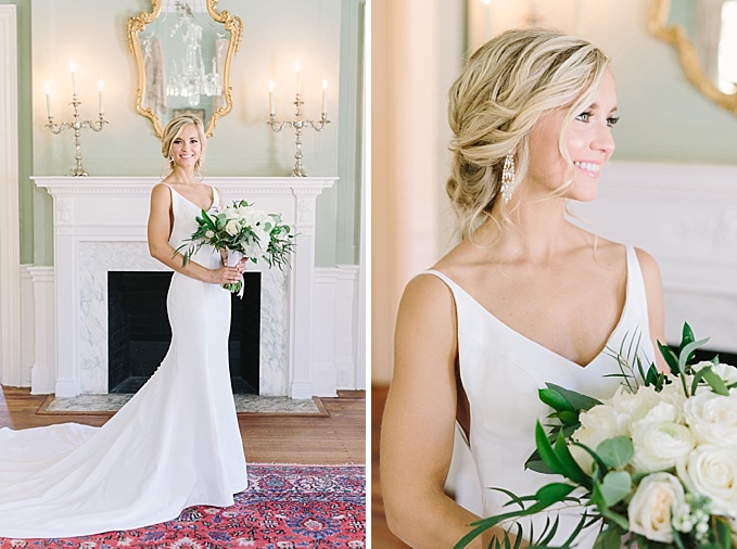 Lowndes Grove Bridal Portraits by Wild Cotton Photography