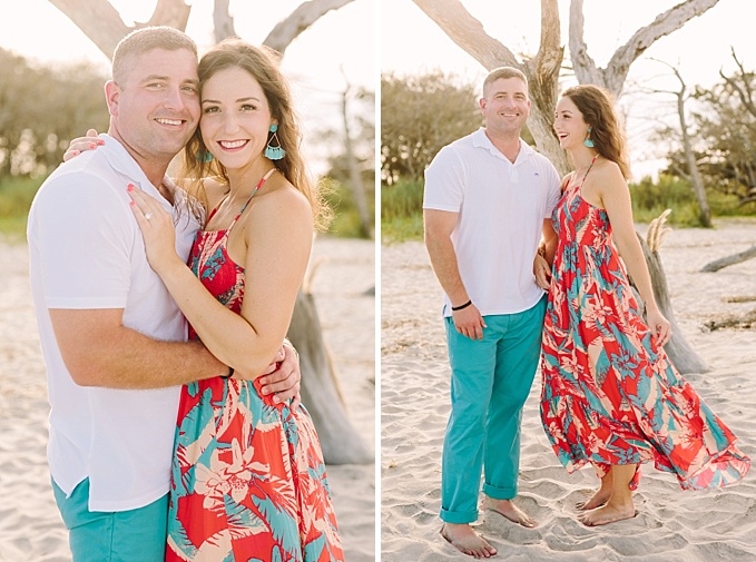 Beach Engagement by Wild Cotton Photography