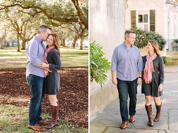 Charleston Christmas Engagement