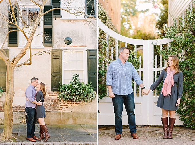 Charleston Christmas Engagement